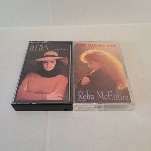 Reba McEntire Cassettes Rumor Has It and Merry Christmas To You